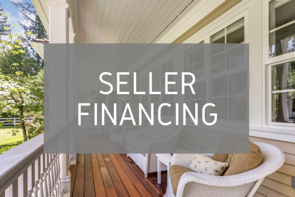 Seller financing concept showing welcoming home porch representing alternative real estate financing