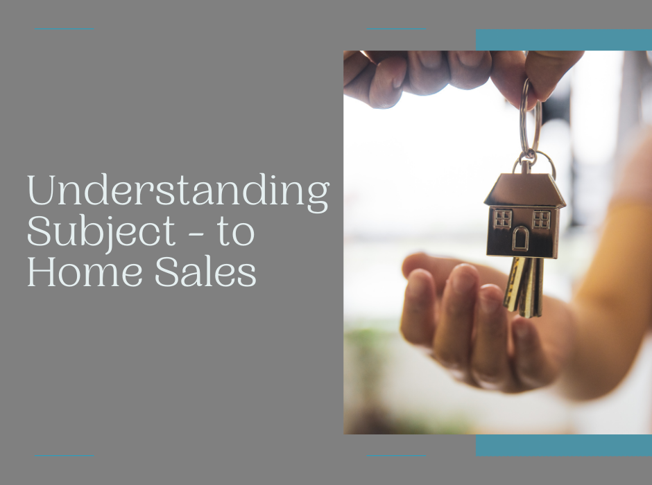 A transaction between the homeowner and an investor completing a subject-to real estate transaction, with house keys being exchanged